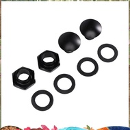 Rear Windshield Glass Strut Hardware Kit Fit for   92-95 Hatchback EG6  Black