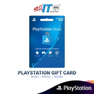 PlayStation Gift Card RM50 / RM100 / RM250