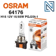 Original OSRAM H1 H3 H4 H7 H11 H15 H16 12V / 24V Headlights Fog Lights Halogen Bulb Mentol Kereta Lo