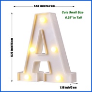 ♀ ✉ ❡ 3D Led Letter Light Name Letter Standee Lettering Name for Backdrop Birthday Decoration Party
