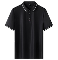 เสื้อเจอร์ซีย์สำหรับผู้ชาย8XL 7XL 6XL 5XL ผ้าไอซ์ซิลค์ผ้ายืดแห้งเร็วเสื้อโปโลสำหรับออกกำลังกายวิ่งจ๊