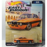 HOT WHEELS PREMIUM FAST & FURIOUS ALFA ROMEO GIULIA SPRINT GTA