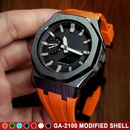 For G-shock Ga2100/ga2110 Gab2100 Gen4 Stainless Steel Case Bezel Rubber Strap Replacement Mod Refit
