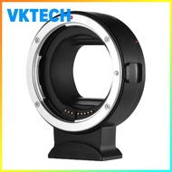[Vktech]EF-EOSR Auto-Focus Lens Converter Control Ring Support EXIF Lens Mount Adapter for Canon EF 