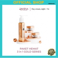 DAVIENA GOLD SERIES PACKAGE ACNE SKINCARE RETAIL/ DAVIENA SKINCARE GOLD CREAM/