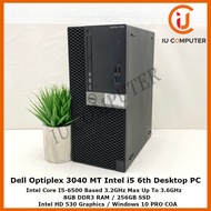 DELL OPTIPLEX 3040 MT INTEL CORE I5-6500 8GB RAM 256GB SSD USED DESKTOP REFURBISHED PC