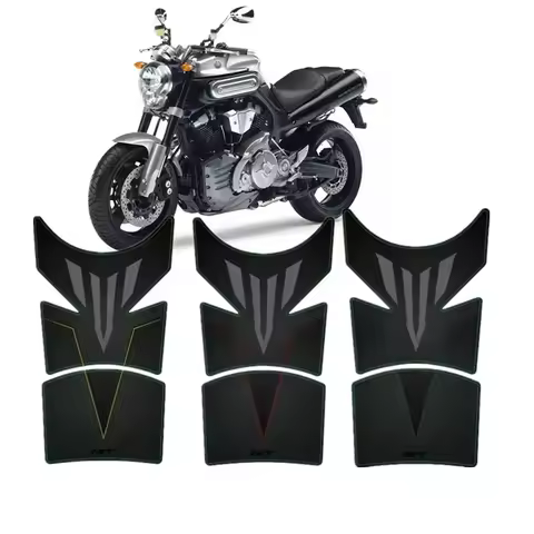 FOR YAMAHA MT 01 25 03 07 09 10 Motorcycle Motor Fuel Tank Protector 3D Gel Sticker Decal MT01 MT25
