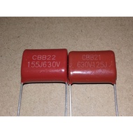 CBB21 CBB22  Capacitor ±5% 630V 154J 224J 334J 105J 125J 155J 185J 205J 225J 305J 335J 475J