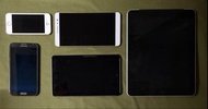 iPhone, Samsung, Lenovo, Nexus 平板及手機（清位!請留意內文！不散賣！Broken!）