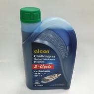 ALCON TCW-3 ENGINE OIL 1L OUTBOARD MARINE LUBRICANTS PREMIUM 2-STROKE 2T