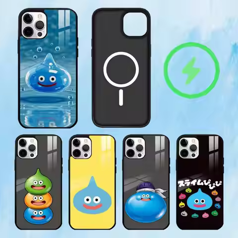 D-Dragon Q-quest S-Slimes Phone Case For iPhone17,16,15,14,13,12,11 Plus,Pro Max Magnetic For Magsaf