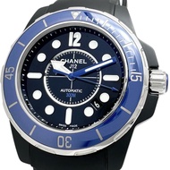 นาฬิกา CHANEL รุ่น H2559 J12 Marine ตัวเรือนเซรามิก/สายยาง ระบบกลไกอัตโนมัติ หน้าปัดสีดำ สายยางสีดำ 