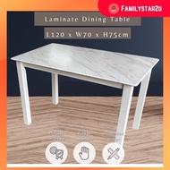 ❤️familystar2u - 2.5x4 Esotop Laminate Marble Rectangular Table Dining Table Meja Makan Marble 4 Sea