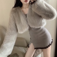 Fur Jacket Women's Temperament Outer Match Imitation Fox Fur Toka Short Fur Top