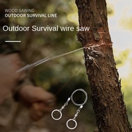 Portable Camping Survival Saw Camping Jig Saw Blade Rope Saw Chain Saw Outdoor Survival Tool Wire Saw Pocket Saw Field Supplies Surviv