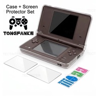 For DSI NDSi XL LL Console Clear Crystal PC Protective Shell Transparent Skin Case Cover & Plastic S