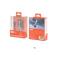 Olike R1C Car Charger Set Dual USB Fast Charging 2.4A Free Cable