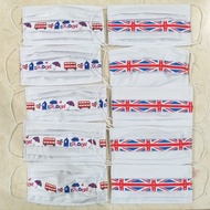 London Pattern Dobby Cloth Mask 2 Ply NON-Medical Washable