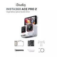 Insta360 Ace Pro 2 Combo Action Camera Xplorer Bundle (Moonlight Silver) (ประกันศูนย์)