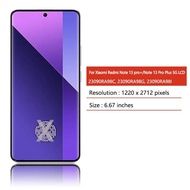 YY หน้าจอ TFT สำหรับ Redmi Note 13 Pro Plus 5G ดิสเพลย์พร้อมกรอบสำหรับ Redmi Note 13 Pro + 23090RA9