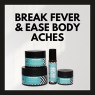 BYMOMMADEE Fever Relief Balm / Roll On - 6 month old baby onwards! Help to reduce body temperature