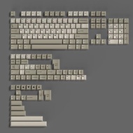 GMK beige DoubleShot Keycap ABS Cherry Profile  Full Set Mechanical Keyboard Magnetic Switch Keycaps