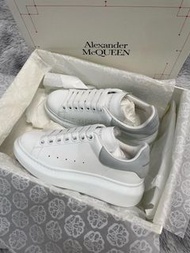 🌸全新Alexander McQueen麦昆厚底小白鞋｜多色可揀｜香港正货｜36-45码全