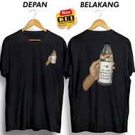CODLELEKI MEN'S DISTRO TOP T-SHIRT MEMELUK WOUNDS ARE YOURSELFKorea 2VTL