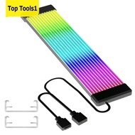 5V 3Pin ARGB Sync PC Cables 8Pin 24Pin PSU RGB Cable Extensions ARGB Motherboard Cable for Computer