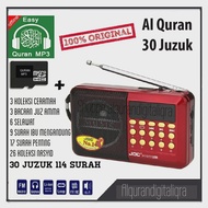 JOC Radio Speaker 30 Juzuk Al Quran
Rechargeable USB & MicroSD Card