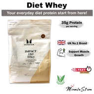 MyProtein Impact Diet Whey Protein 2.5kg Choline CLA Support Metabolism Vegetarian Pre Post Workout
