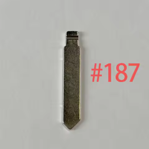 10/20PCS 187# NO.187 Replacement VVDI KD Key Blade for Honda 11th Civic Remote Key 1.5MM Thickness