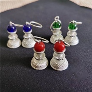 Ethnic Style Earrings Ethnic Earrings Minority Ethnic Earrings Liangshan Ethnic Traditional Earrings