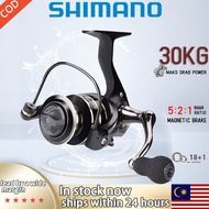 2023reel pancing logam penuh reel spinning mesin mancing casting fishing reel profesional 12kg AC2000-7000 fishing reel