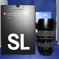 Sold out）『收機鏡』『Trade In優惠』新淨 齊盒 Leica 24-70mm F2.8 SL 輕量化 高成像 Leica鏡 F2.8大光圈 旅行 萬用鏡 24-70 L-Mount Le