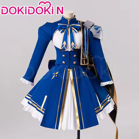 Saber Cosplay Costume Game Honkai: Star Rail x Fate【XS-3XL】DokiDoki-N Women Blue Saber HSR Costume P