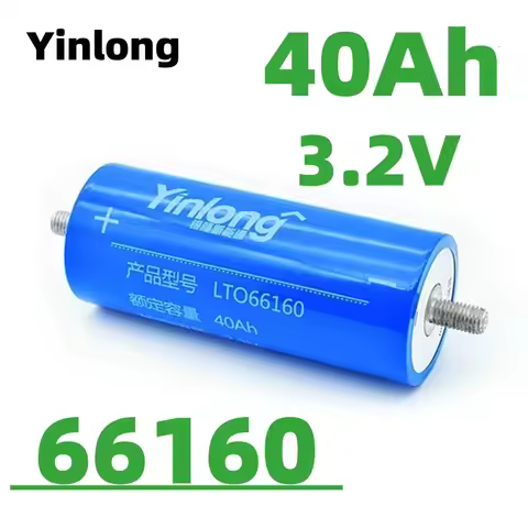 Yinlong-LTO lithium titanate battery 2.3V 40Ah solar energy storage battery actual capacity 66160
