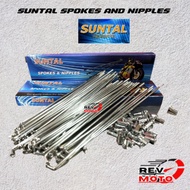 SUNTAL STAINLESS SPOKES AND NIPPLES 10G
