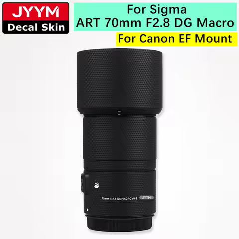 Lens Sticker For Sigma ART 70mm F2.8 DG Macro For Canon EF Mount Decal Skin Vinyl Wrap Film Protecto