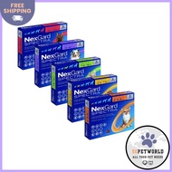 BUY ONE GET ONE FREE!!! NexGard Spectra for Dogs Flea &amp; Tick Treatment 3 Chews Pack