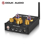 Douk Audio P1 Hifi JAN 5654หลอดสูญญากาศ Preamp Bluetooth 5.0เครื่องรับสัญญาณเสียง USB DAC หูฟัง Amp APTX