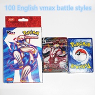 POKEMON NEW English Card VMAX 50 Pcs Zapdos TCG: SWORD &amp; SHIELD CHILLING REIGN Calyrex Dynamax VMAX Cards Game Collectible Toys