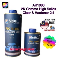 AIKKA AK 1080 CHROMA HIGH SOLID CLEAR & AIKKA AK 1080 2K CHROMA HARDENER 2:1