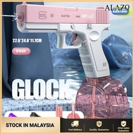 Glock water gun children's summer outdoor water play water spray gun manual burst electric water gun