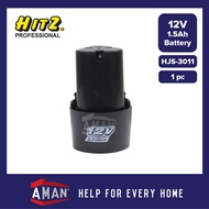 HITZ Battery And Charger 100% Original 12V 1.5Ah For Impact Drill Driver HJB3128 HGB3129 HJB4133