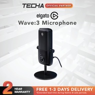 [FAST SHIP] Corsair Elgato Wave:3 Microphone - Premium USB Condensor Microphone & Digital Mixing Sol