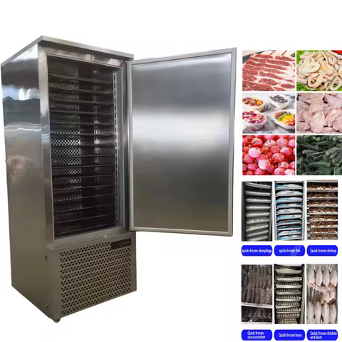 15 Trays Shock Chiller Fast Freezing Small Blast Freezer Chiller for Sale