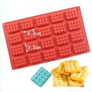 JURHOMIE Food-Grade Silicone Baking Cake Molds Reusable Non-Stick Cookie Mold DIY Pudding Mould Des