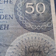 Uang Kuno Seri Federal 50 Gulden 1946