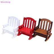 Moonking Dollhouse Miniature Furniture Fabric Sofa Couch Chair Living Room Decor Minimalist NEW